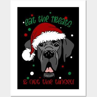 Eat the Treats, Not the Tinsel! Posters and Art
